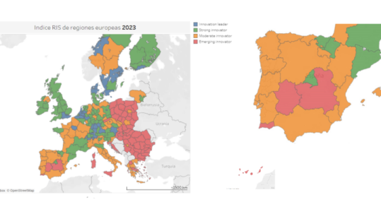 Mapa RIS Unión Europea_España